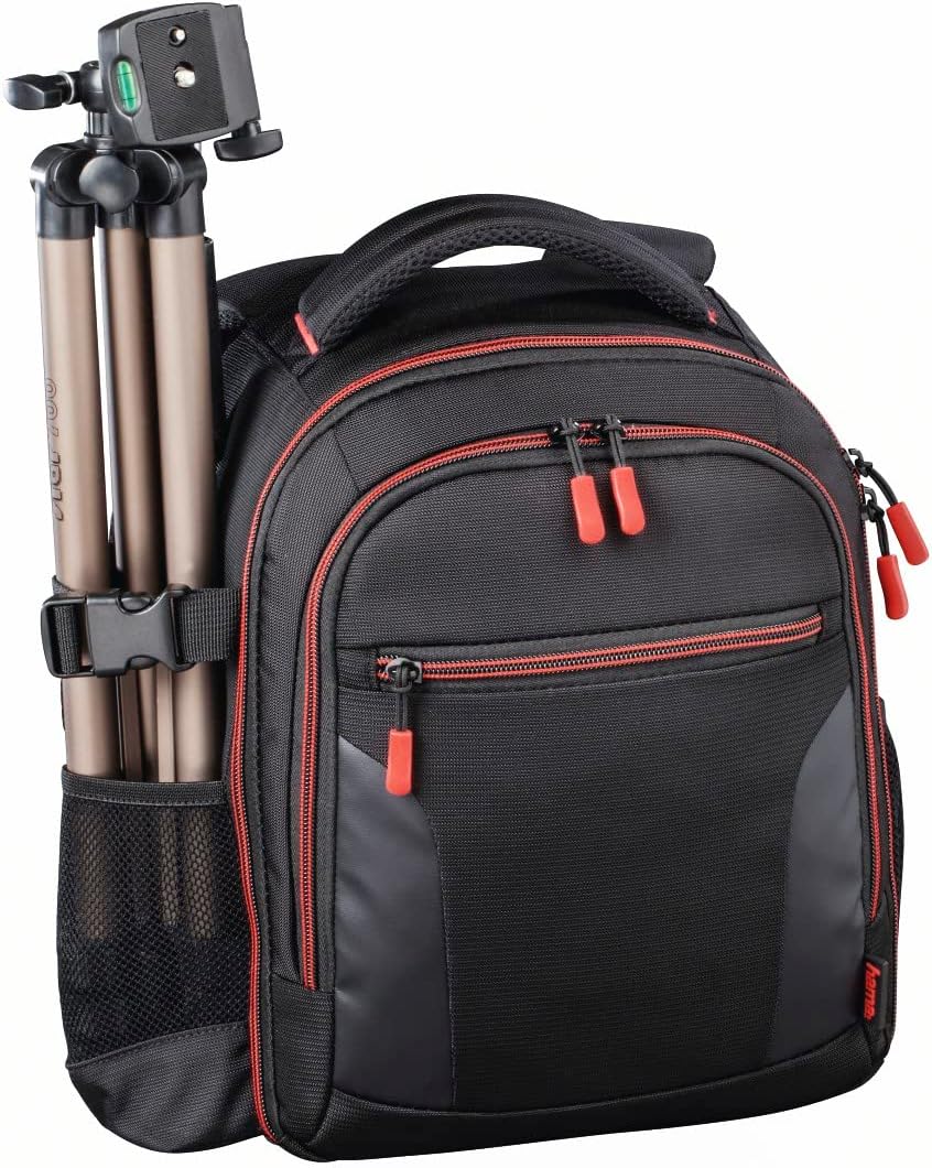 Hama Kamera-Rucksack Miami, 150, schwarz/rot
