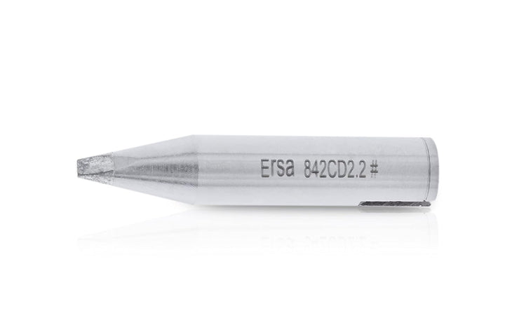 ERSA Lötkolben RT 80 &amp; ERSADUR Lötspitze gerade meisselförmig 2,2 mm 0842CD Bundle mit Lötspitze, Bu