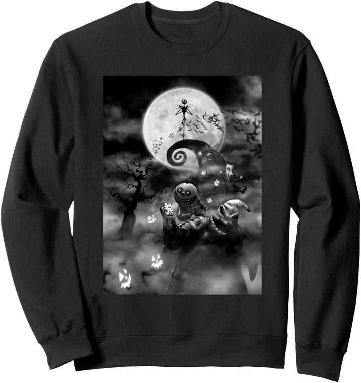 The Nightmare Before Christmas Jack and Oogie Boogie Sweatshirt