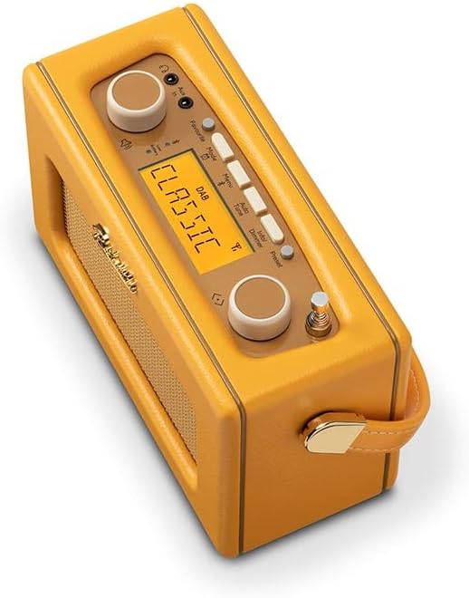 Radio Roberts Revival UNO BT – Tragbares Kompaktradio mit DAB+/FM, Bluetooth, Vintage-Design, Stream