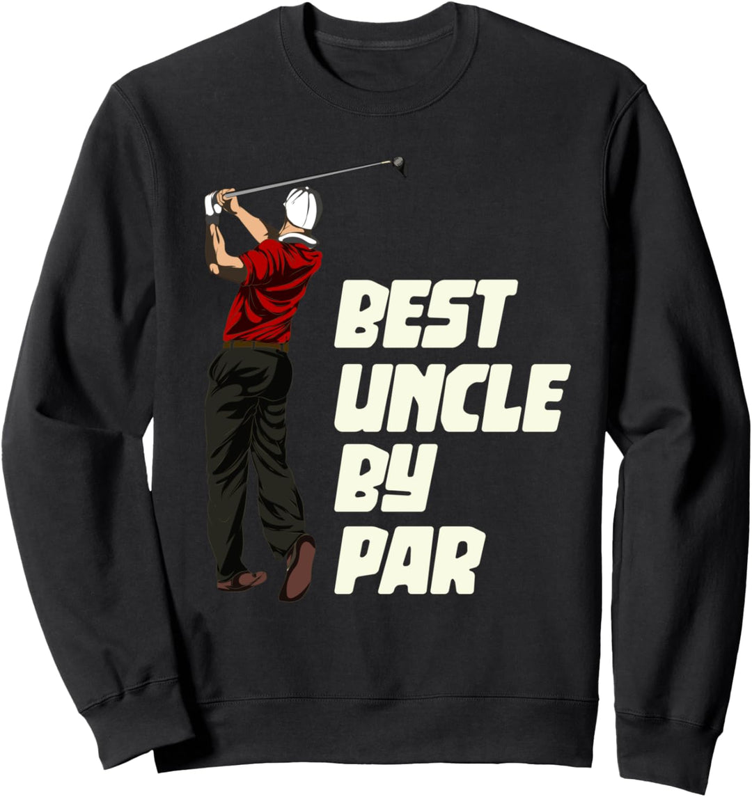 Männer Golfplatz Golfspieler Hobby Golfer Golf Onkel Sweatshirt