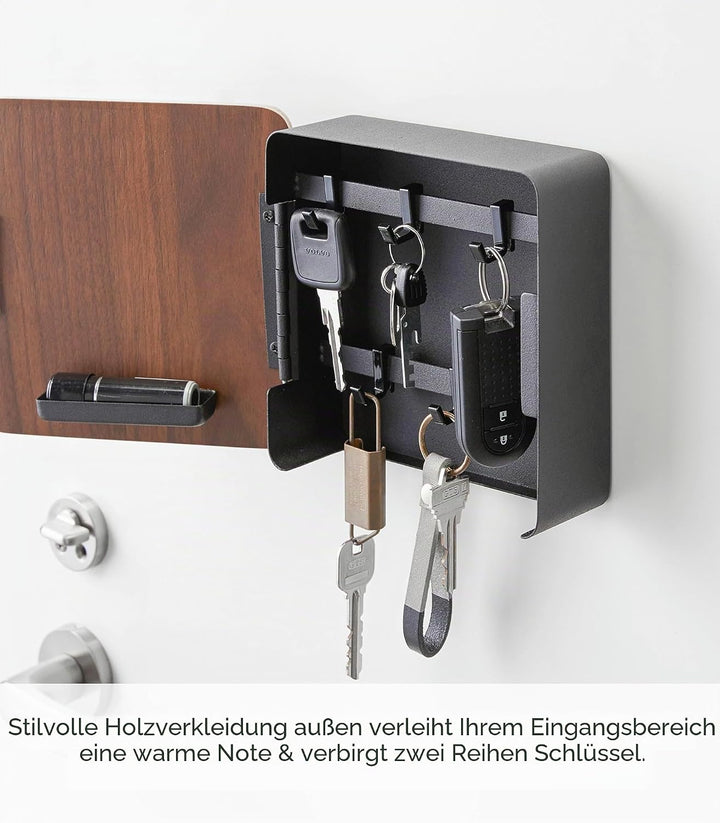 Magnetic key box - Rin - brown Schwarz, Schwarz