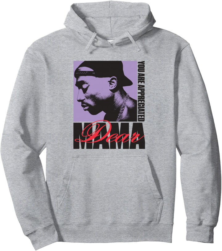 Offizielles Tupac Dear Mama geschätzt Pullover Hoodie