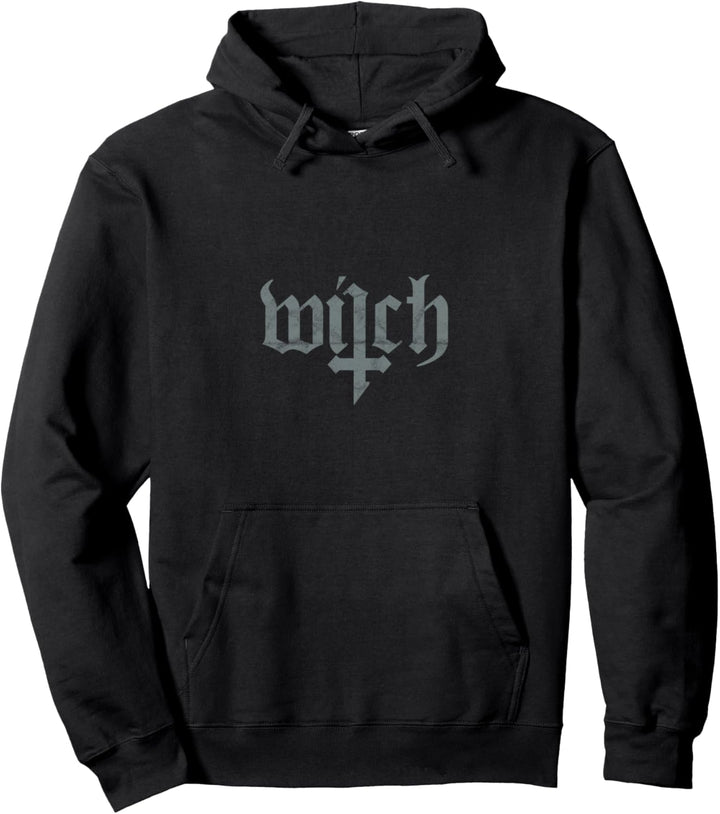 Occult Witch Satan Gothic Grunge Satan Devil Black Hexe Pullover Hoodie