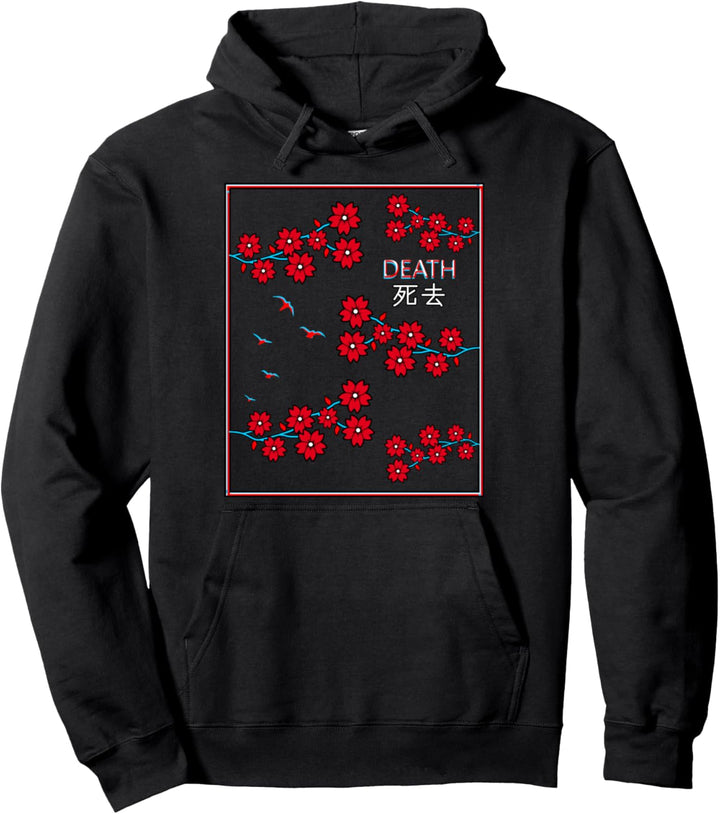 Japanische Ästhetische Grafik von Death Vaporwave. Pullover Hoodie