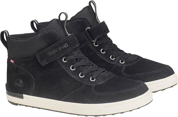 Viking Jungen Samuel Mid Wp Sneaker, Schwarz