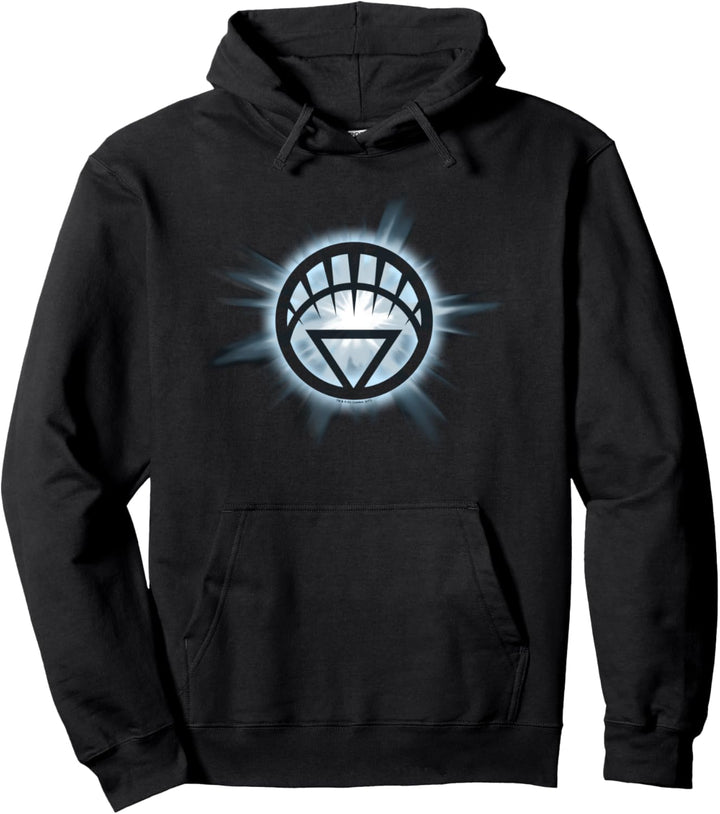 Green Lantern White Glow Pullover Hoodie