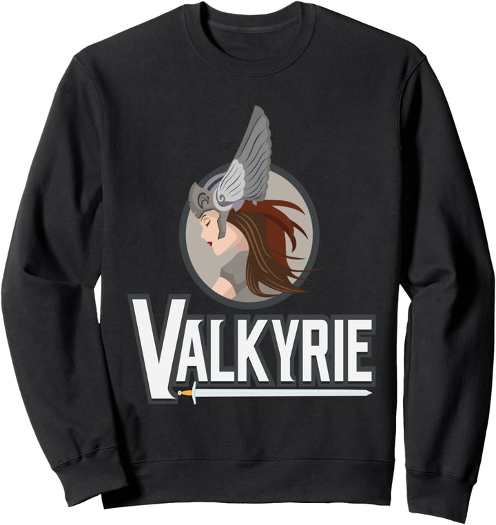 Valkyre Wikinger Nordisch Valhalla Für Frauen Sweatshirt