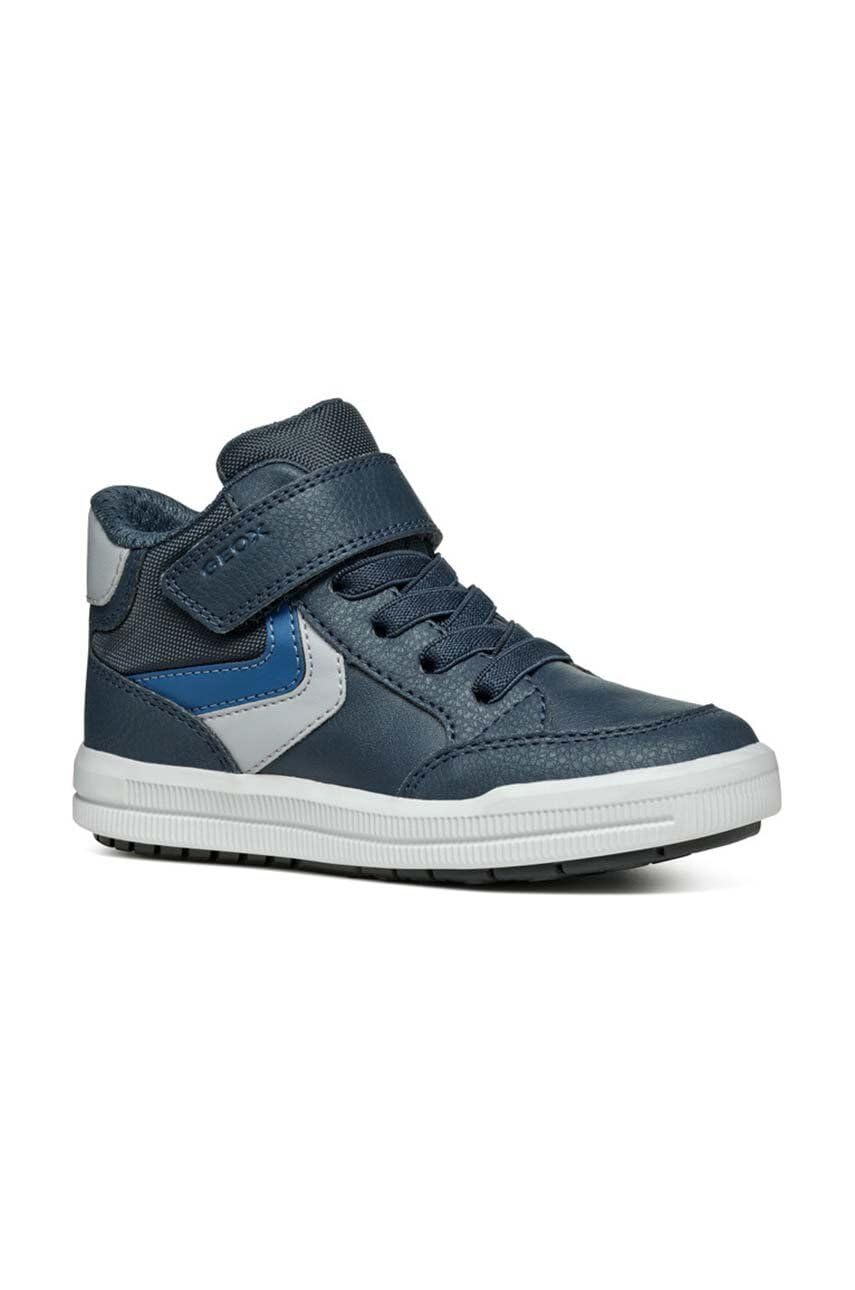 Geox Jungen J Arzach Boy A Sneaker 24 EU Blau, 24 EU Blau