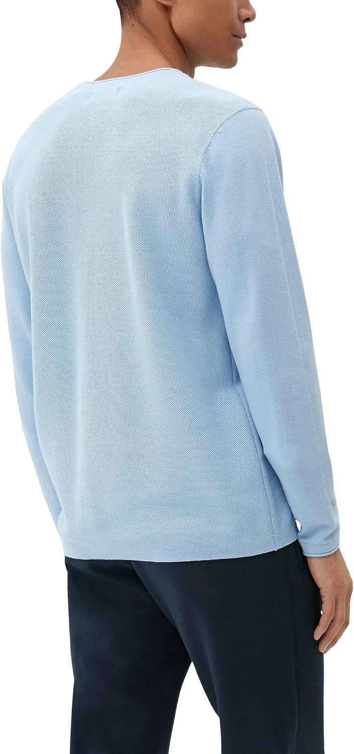 s.Oliver Herren Pullover M Blau 