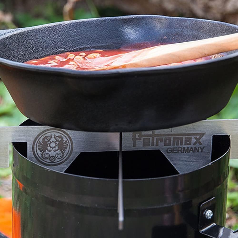 Petromax Unisex – Erwachsene Feuerstand-402457 Feuerstand, Grau, One Size