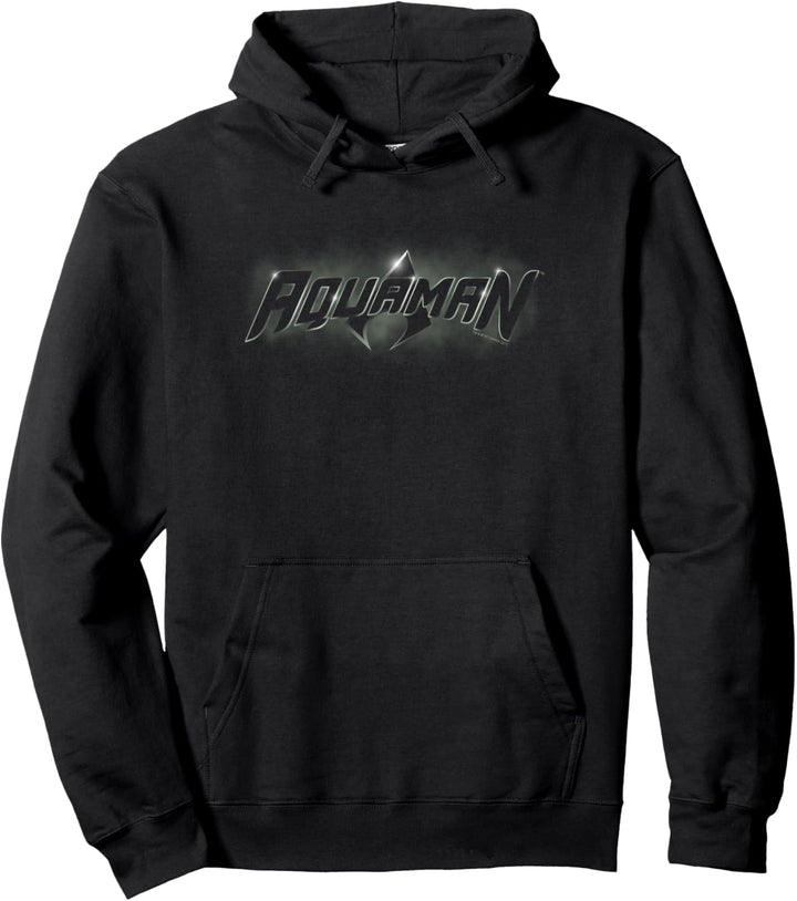 Aquaman Title Pullover Hoodie