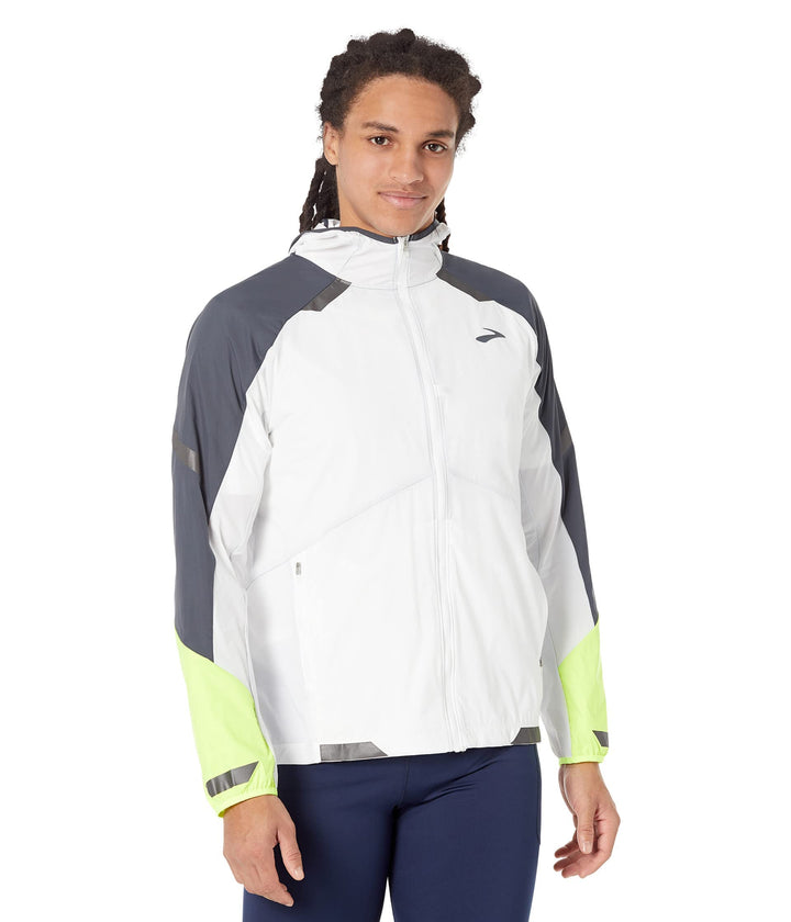 Brooks Run Visible Convertible Jacket S