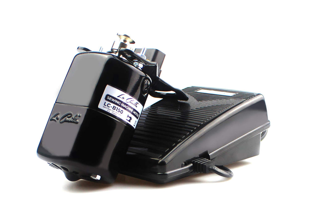 La Canilla ® - Nähmaschinenmotor 150W 8.000RPM (Schwarz) | Nähmaschine Motor für Singer, AEG, Victor
