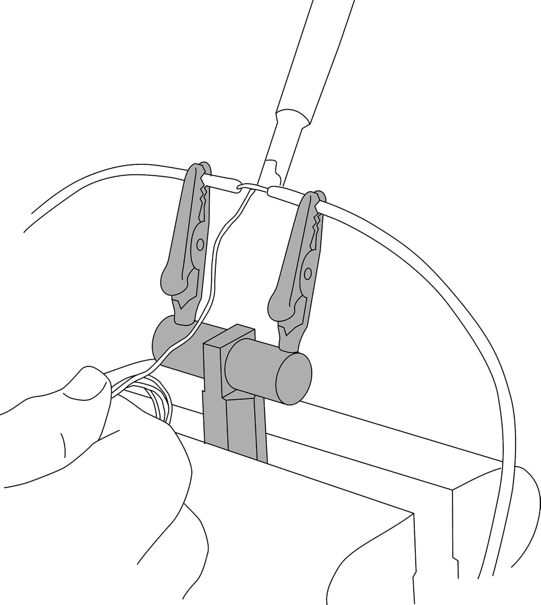 Lisle 55000 Wire Holder Assembly, Factory, 1 Count (Pack of 1)