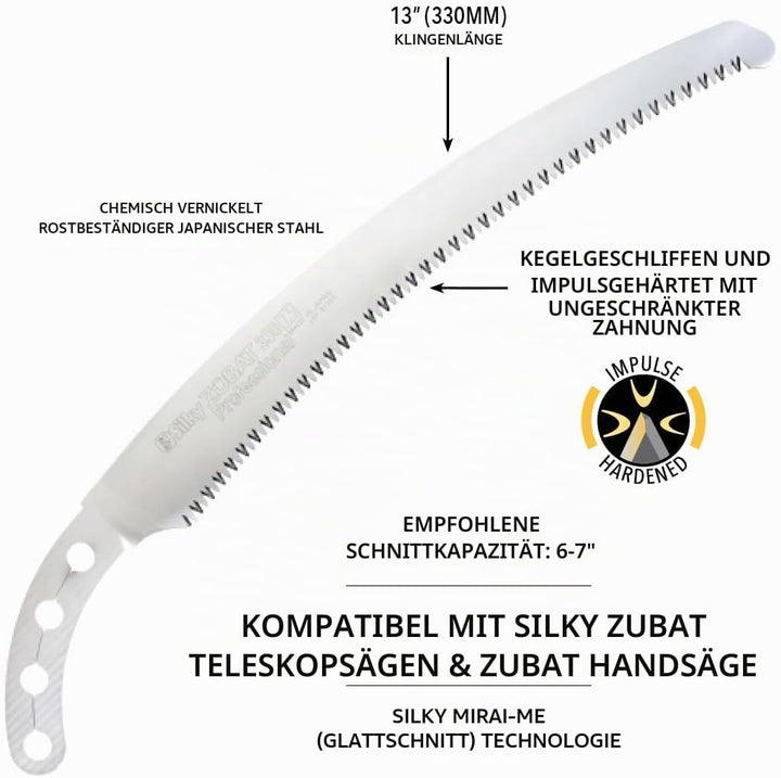 Seidig Professional Series 271–33 Ersatz Klinge, Zubat, 330 mm Small Ersatzblatt, Small Ersatzblatt