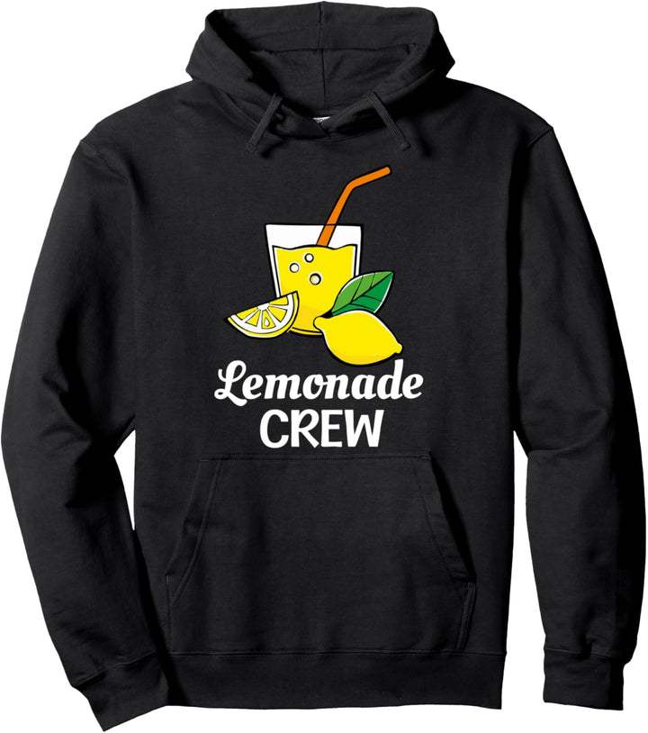 Lemonade Crew - Funny Lemon Stand Lemonade Pullover Hoodie
