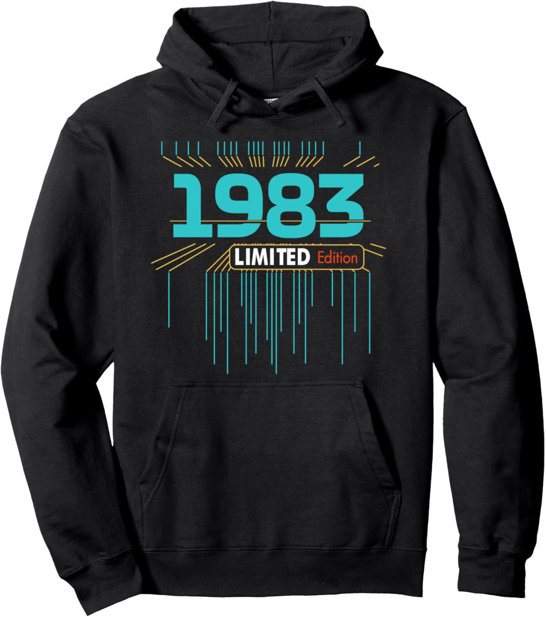 Retro Gaming 1983 Limited Edition Geburtstag 1983 Männer Frau Pullover Hoodie