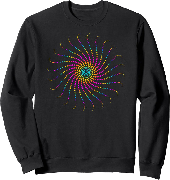 Techno Spirale, Musik, Sommer, Tanzen, Energie, Symbol Sweatshirt