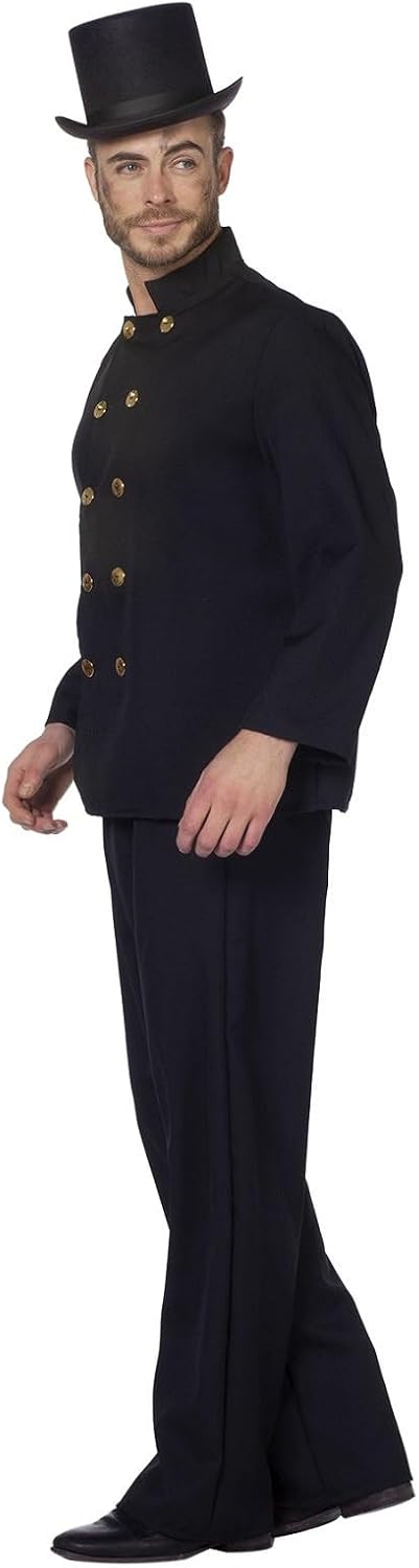 Stekarneval Herrenkostüm Schornsteinfeger, Gr. 60 XXL, XXL