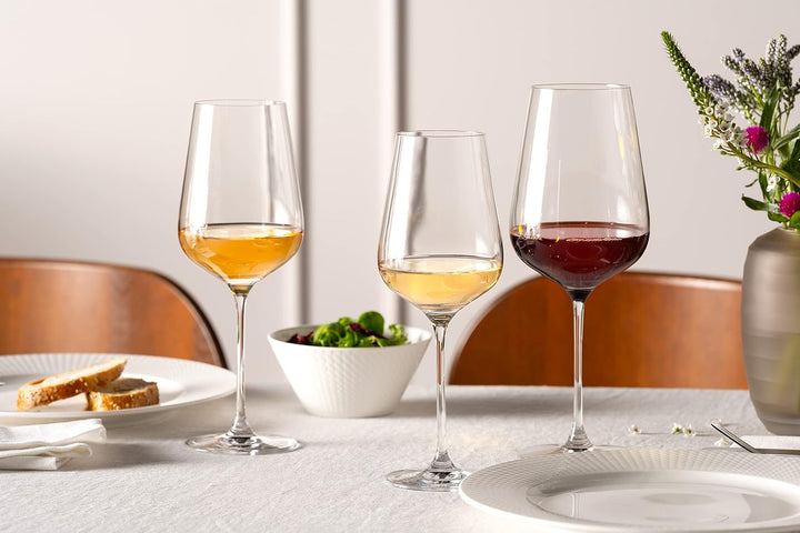 LEONARDO HOME 066410 Weissweinglas 580ml Brunelli 6er, Glas Weissweingläser 580 ml, Weissweingläser