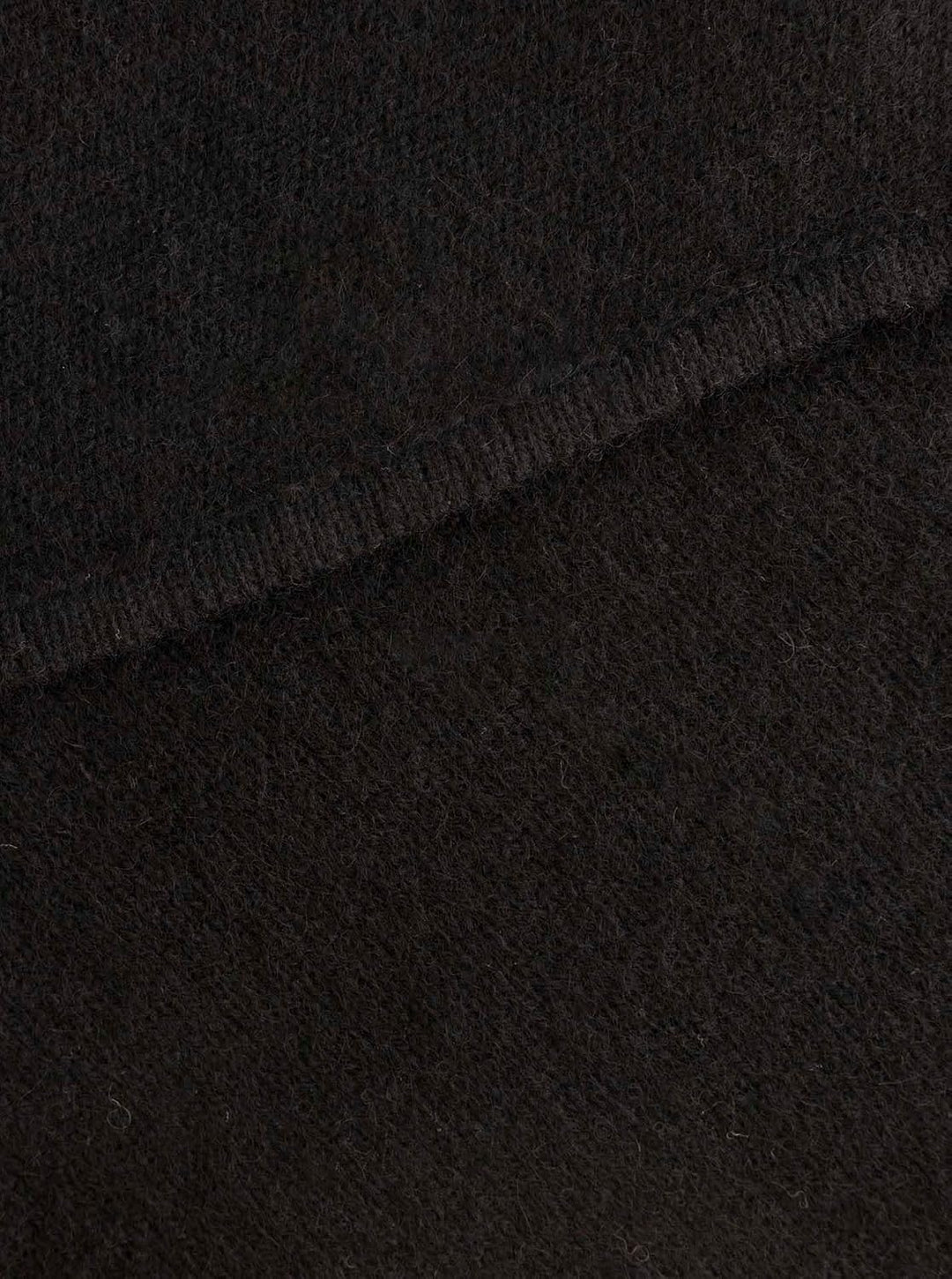Zwillingsherz Damen Dreieckstuch Uni aus 100% Kaschmir Winter-Schal (1er Pack) Einheitsgrösse Schwar