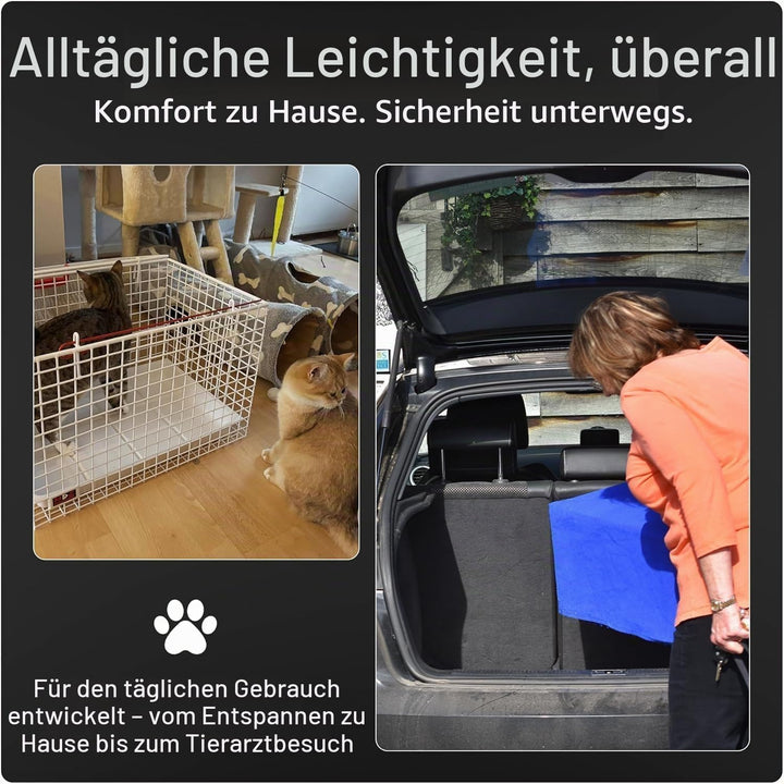 MDC Tragekorb für Katzen, Blau