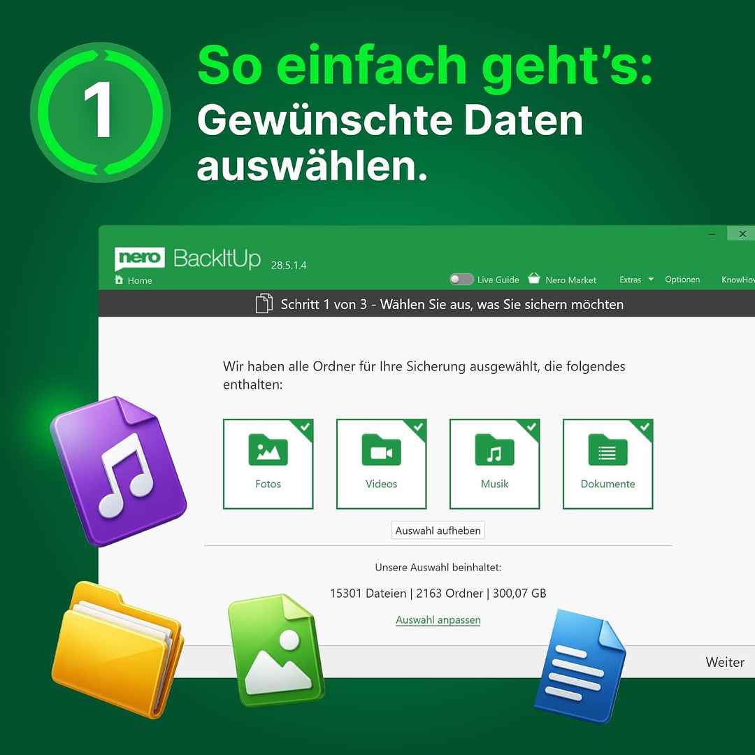 Nero Testsieger Datensicherung Software - Backup erstellen, Auto-Backup, Cloud-Sicherung, Datenrettu