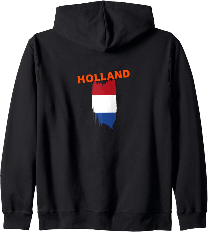 Flagge Niederlande Kapuzenjacke