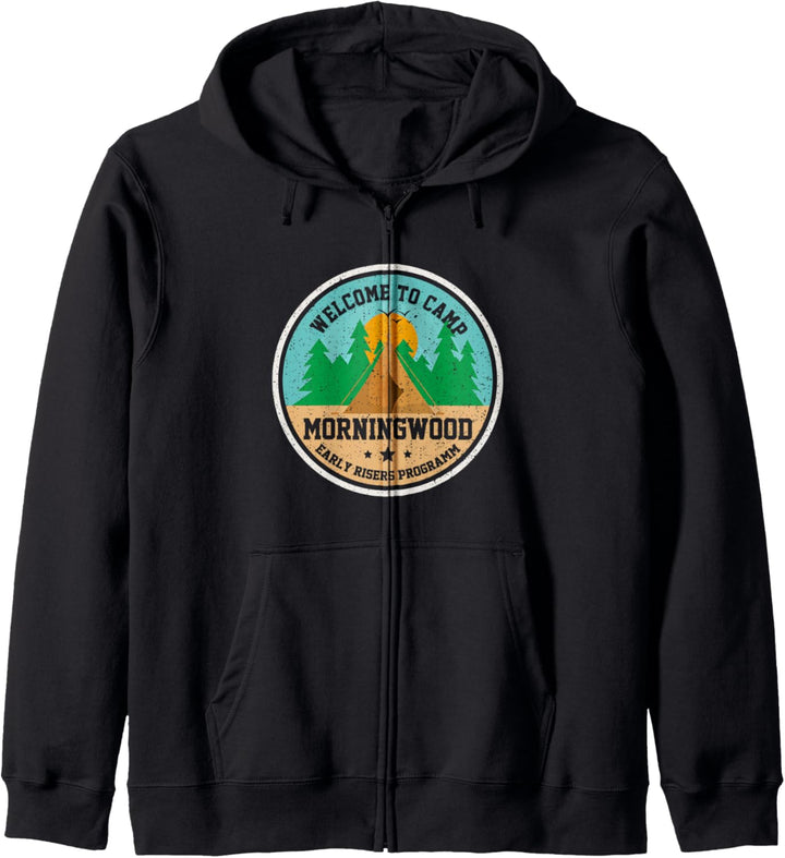 Welcome to Camp morning Wood Heimwerker Schreiner Handwerker Kapuzenjacke