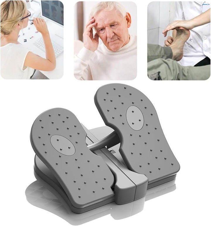 Ejoyous Mini Stepper, Kleiner Fuss-Stepper Trainingsgerät Unter-dem-Tisch-Bein-Trainer Tragbare -Mas