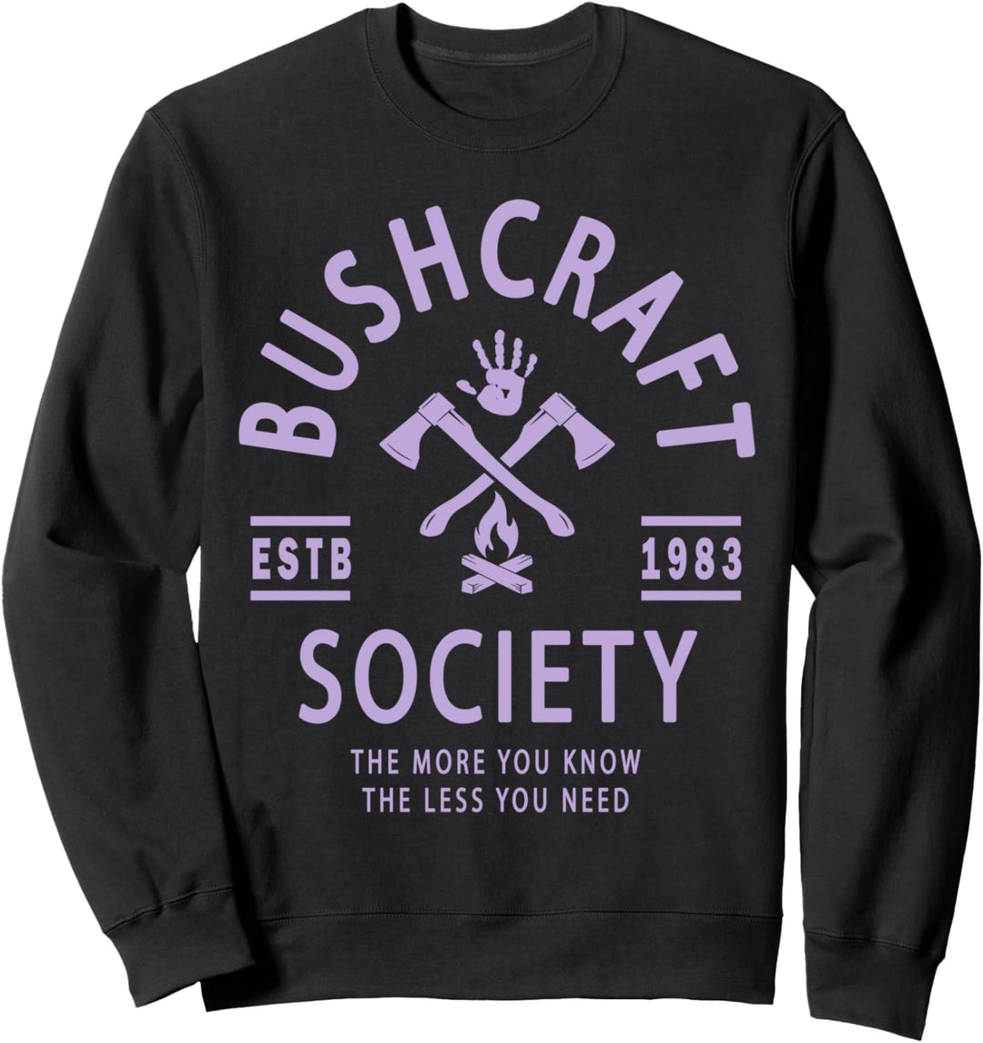 Camping Outdoor Wandern Bushcraft Sweatshirt