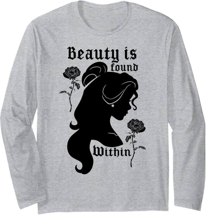 Disney Beauty &amp; The Beast Belle Found Within Langarmshirt