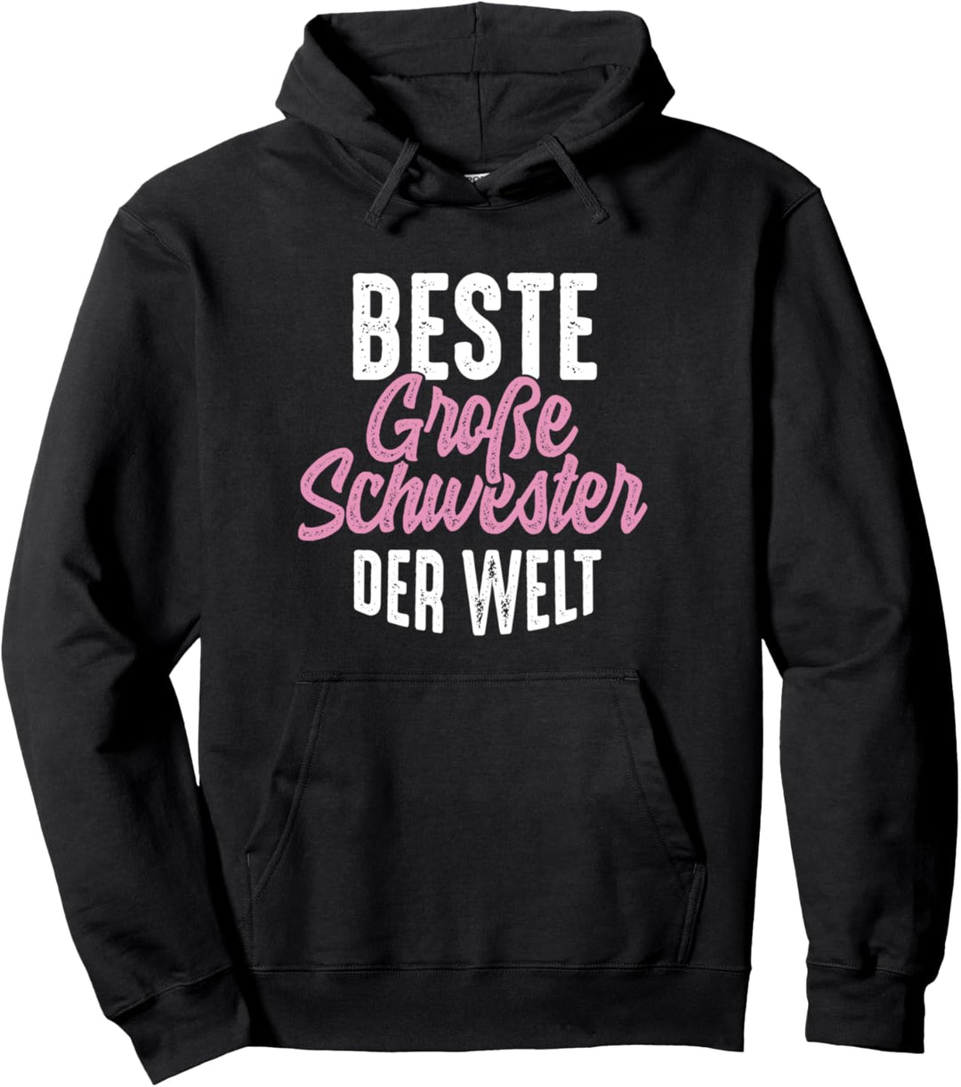 Beste Schwester der Welt | süsses Vintage Sister Geschenk Pullover Hoodie