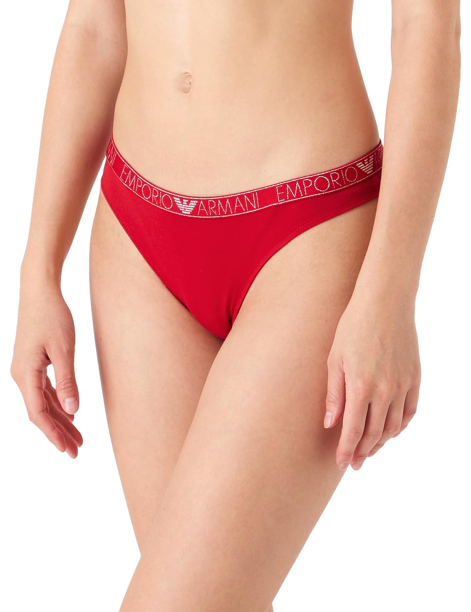 Emporio Armani Damen 2-Pack Brief Unterwäsche (2er Pack) XS Ruby, XS Ruby