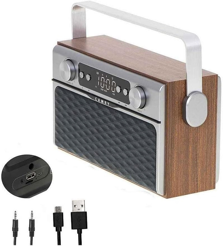 CAMRY CR 1183 Bluetooth-Radio, Grau