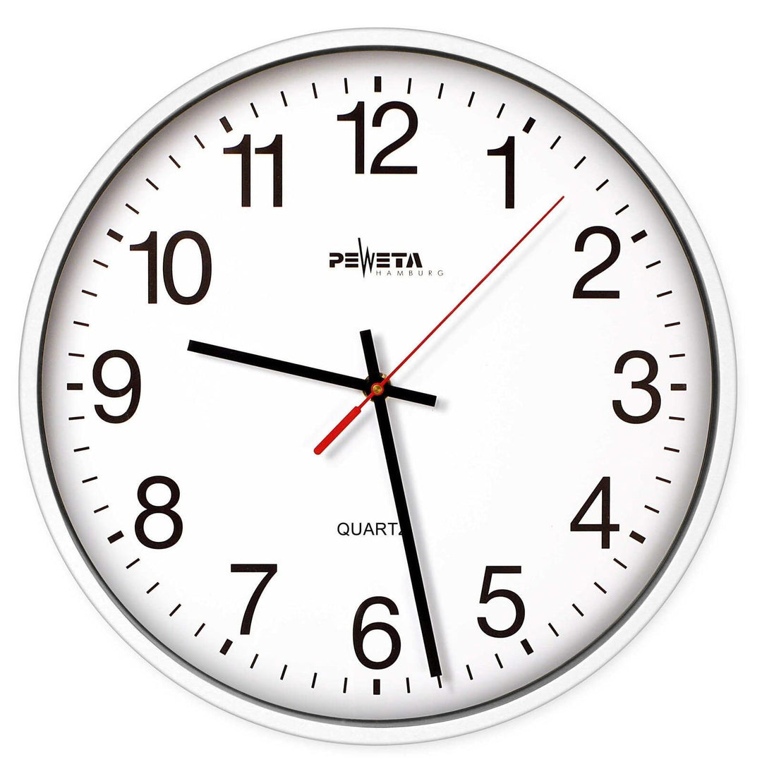 PEWETA 44.130.211 Peweta Wanduhr weiss