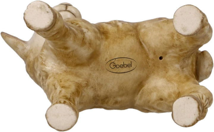 Goebel Figur Schaf, Elegantes, Zeitloses Design, aus Steingut gefertigt, Höhe 6cm, 41-661-10-1