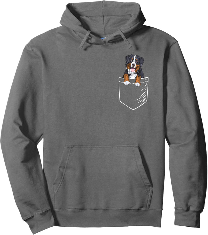 Bernese Mountain Dog Pullover Hoodie