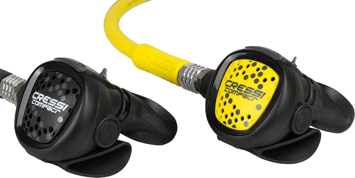Cressi Octopusse AC2 Compact + Octopus Xs Single INT, Single INT