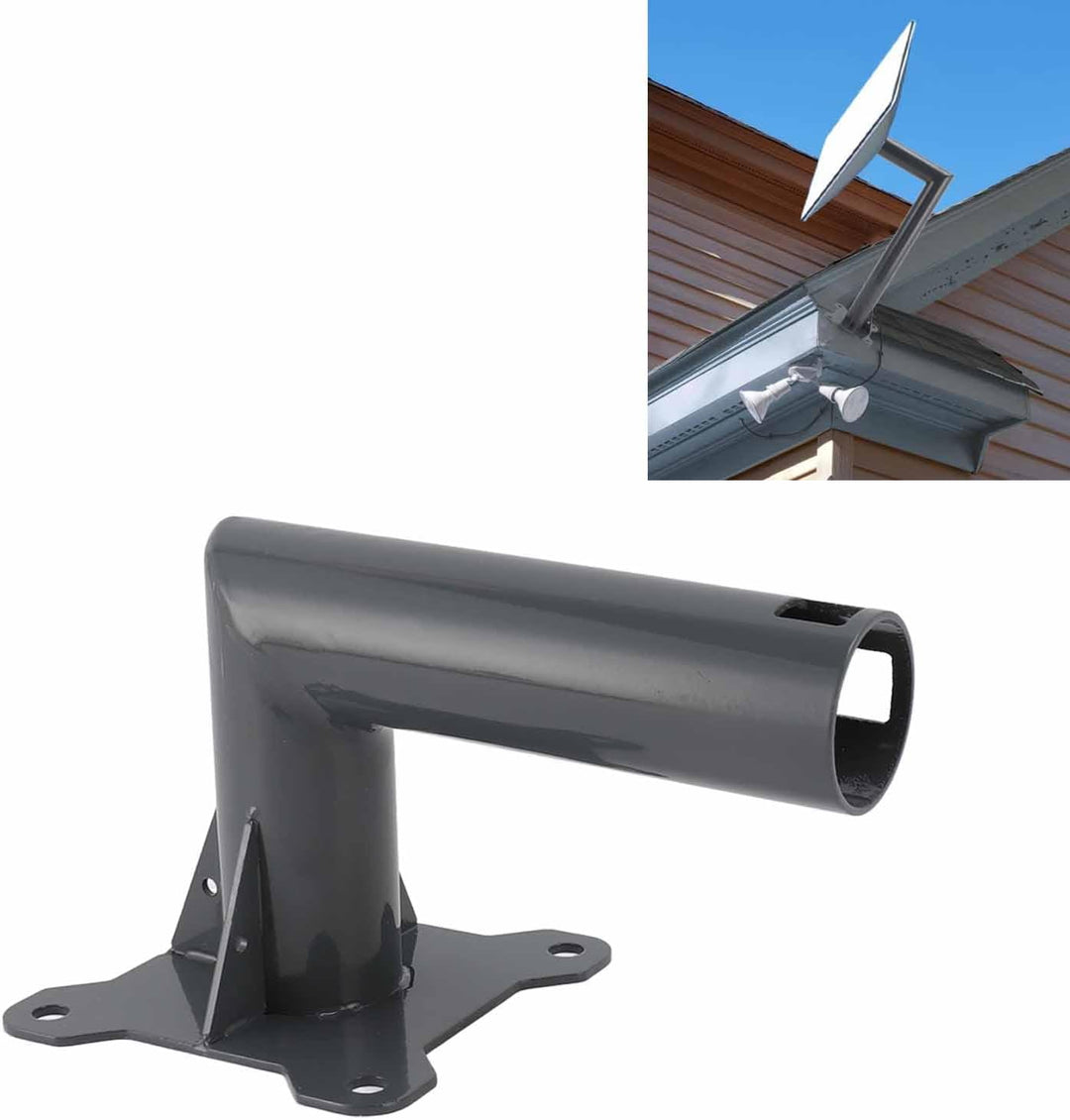 Starlink-Montagesatz, Aluminium-Starlink-Dachhalterung für Starlink-Internet-Kit-Satelliten, Robuste