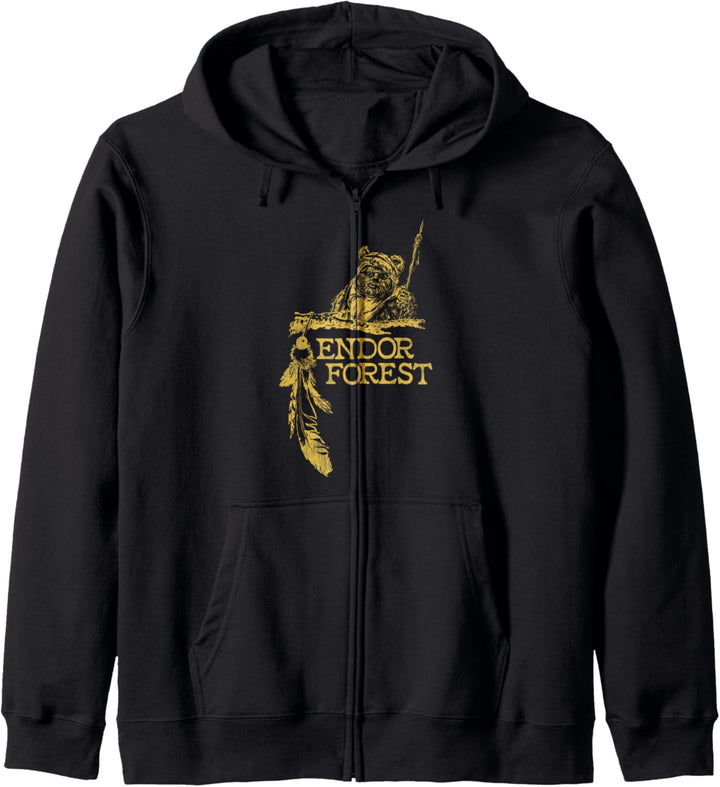 Star Wars Ewok Endor Forest Kapuzenjacke