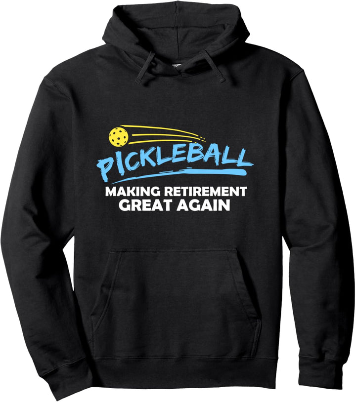 Pickleball Spieler Ruhestand Geschenk Pullover Hoodie