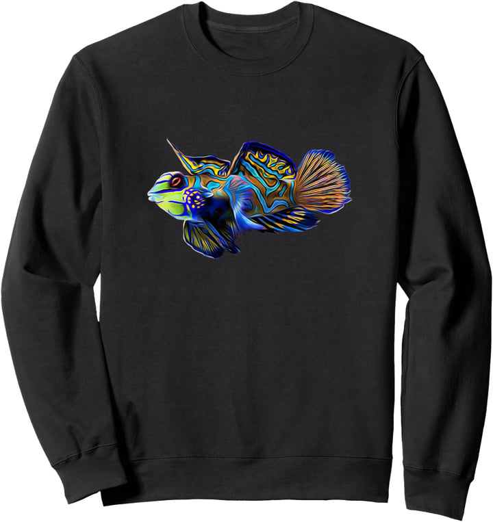 Mandarin Goby Dragonet Salzwasserriffaquarium Sweatshirt