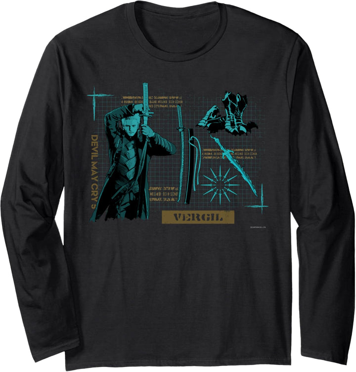 Devil May Cry 5 Vergil Langarmshirt
