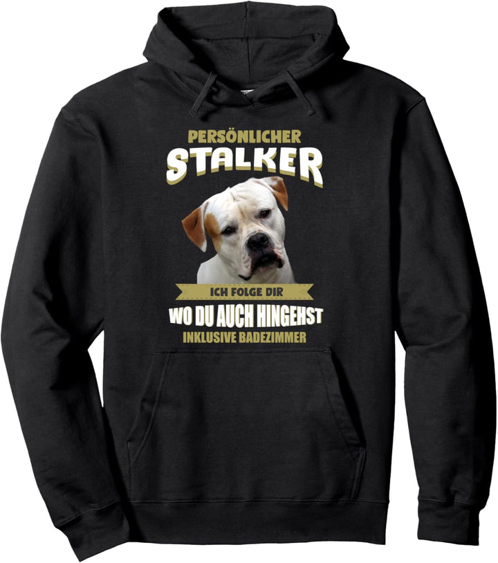 American Bulldog Hund - American Bulldog Pullover Hoodie