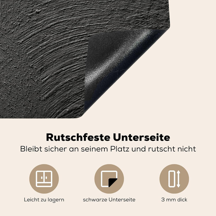 Herdabdeckplatte Einteilig Küche Herdabdeckung Induktionsfeld Ceranfeld Herdabdeckplatten Vinyl Matt