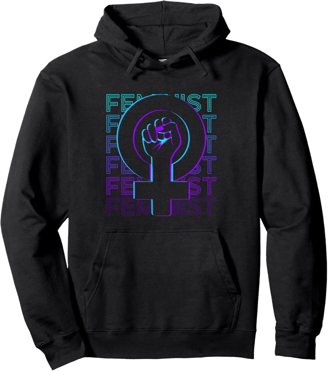Feministischer Feminismus Retro Pullover Hoodie