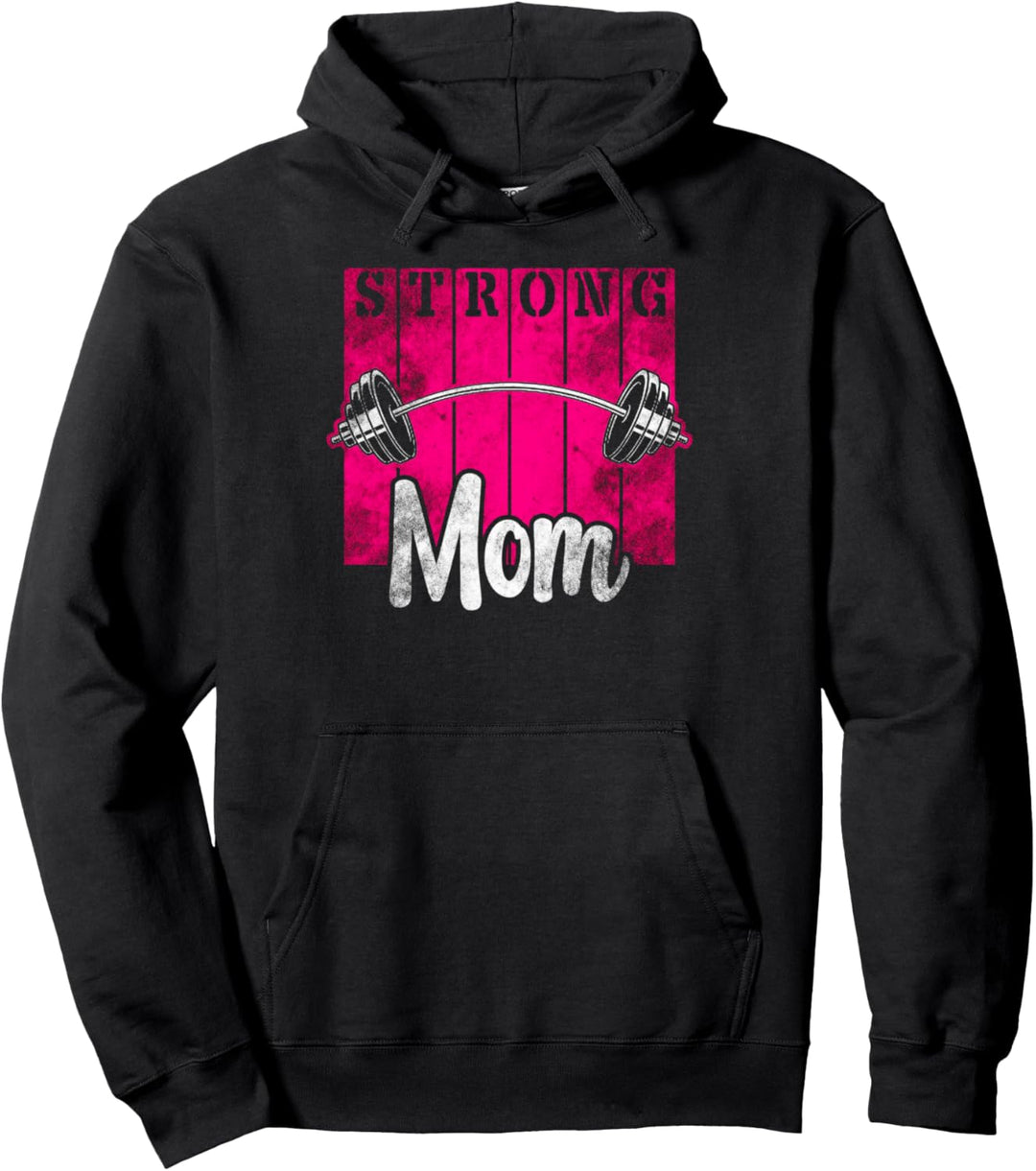 Starke Mutter Frauen Kraftsport Workout Gym Pullover Hoodie