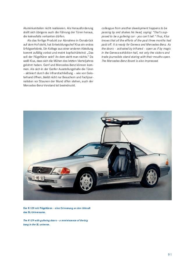 Faszination SL - Mercedes-Benz R 129: Deutsch-Englisch, Gebundenes Buch